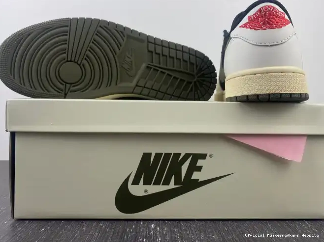 Official Maikesneakers Travis DZ4137-106 1 x Scott Olive OG WMNS Jordan Low Air 0324